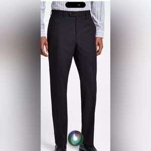Mens Michael Kors Black Classic Fit Trousers